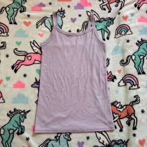 No Boundaries Lilac Ribbed Tank
